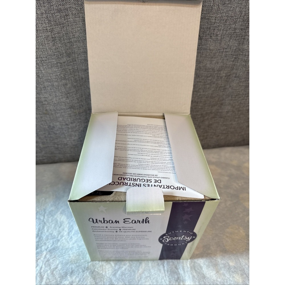 NEW Scentsy URBAN EARTH (Brown) Premium Electric Wax Warmer - RETIRED 1100-23175 - Picture 4 of 8